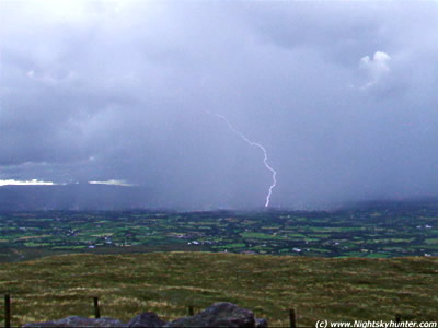 July 16th Slieve Gallion Storm Chase